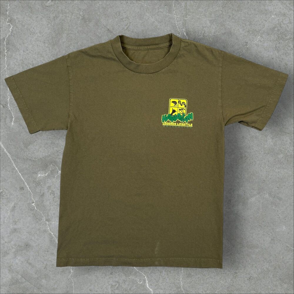 Hawaiian Legends Lifestyle Pau Hana Grillin and Chillin Pupu & Grinds Shirt - S